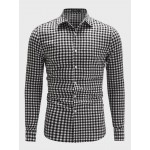 Men Gingham Print Shirt