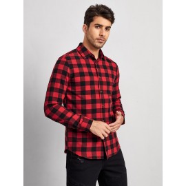 Men Buffalo Plaid Shirt