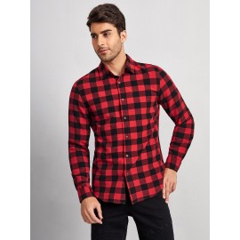 Men Buffalo Plaid Shirt