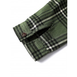 Men Plaid Shirt Without Tee