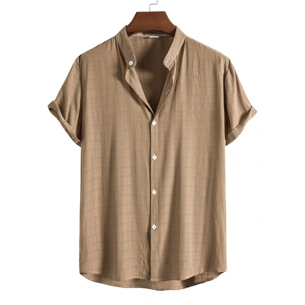 Men Button Front Shirt